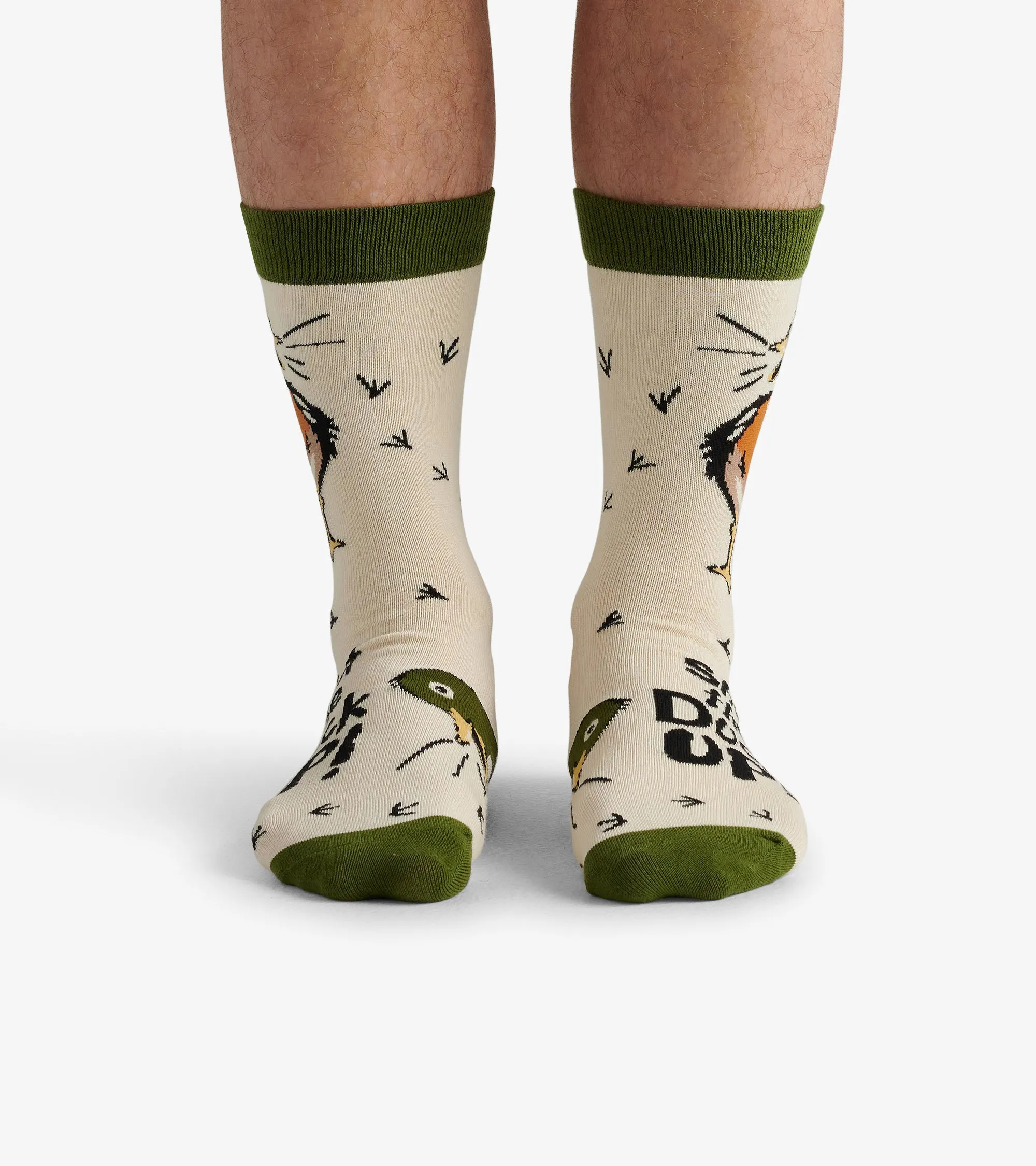 Shut the Duck up Men's Crew Socks
