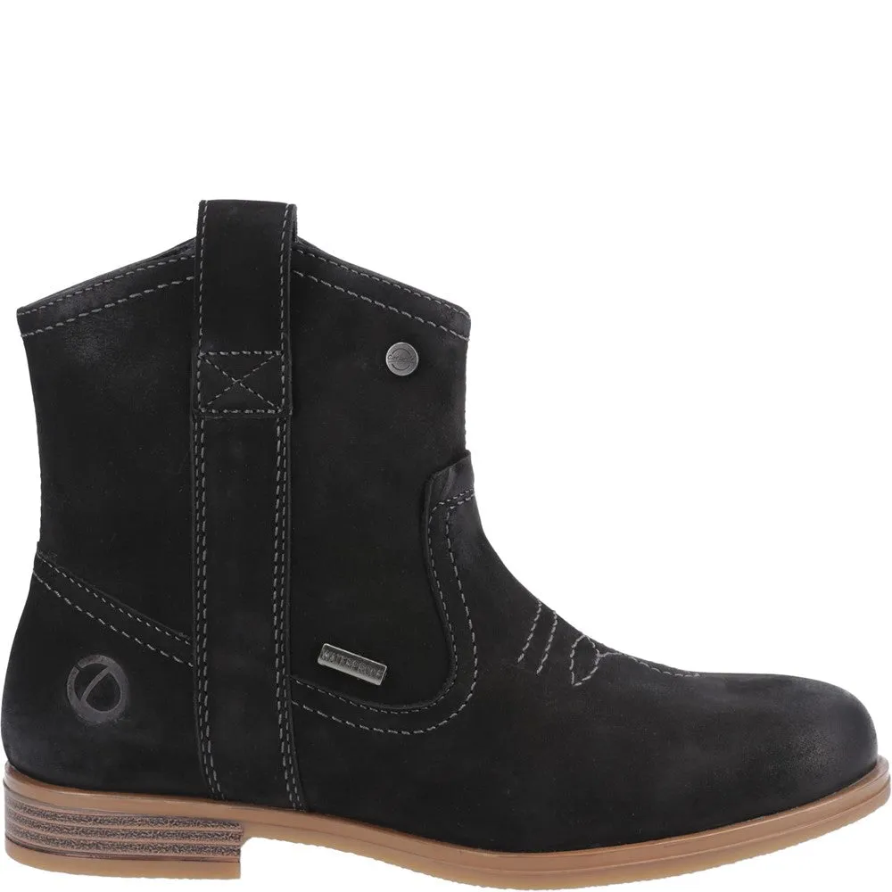 Signet Ankle Boots Black