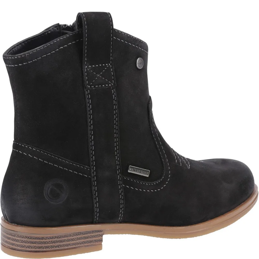 Signet Ankle Boots Black