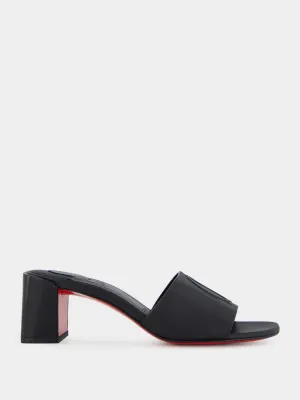 So CL Black Mule Sandals