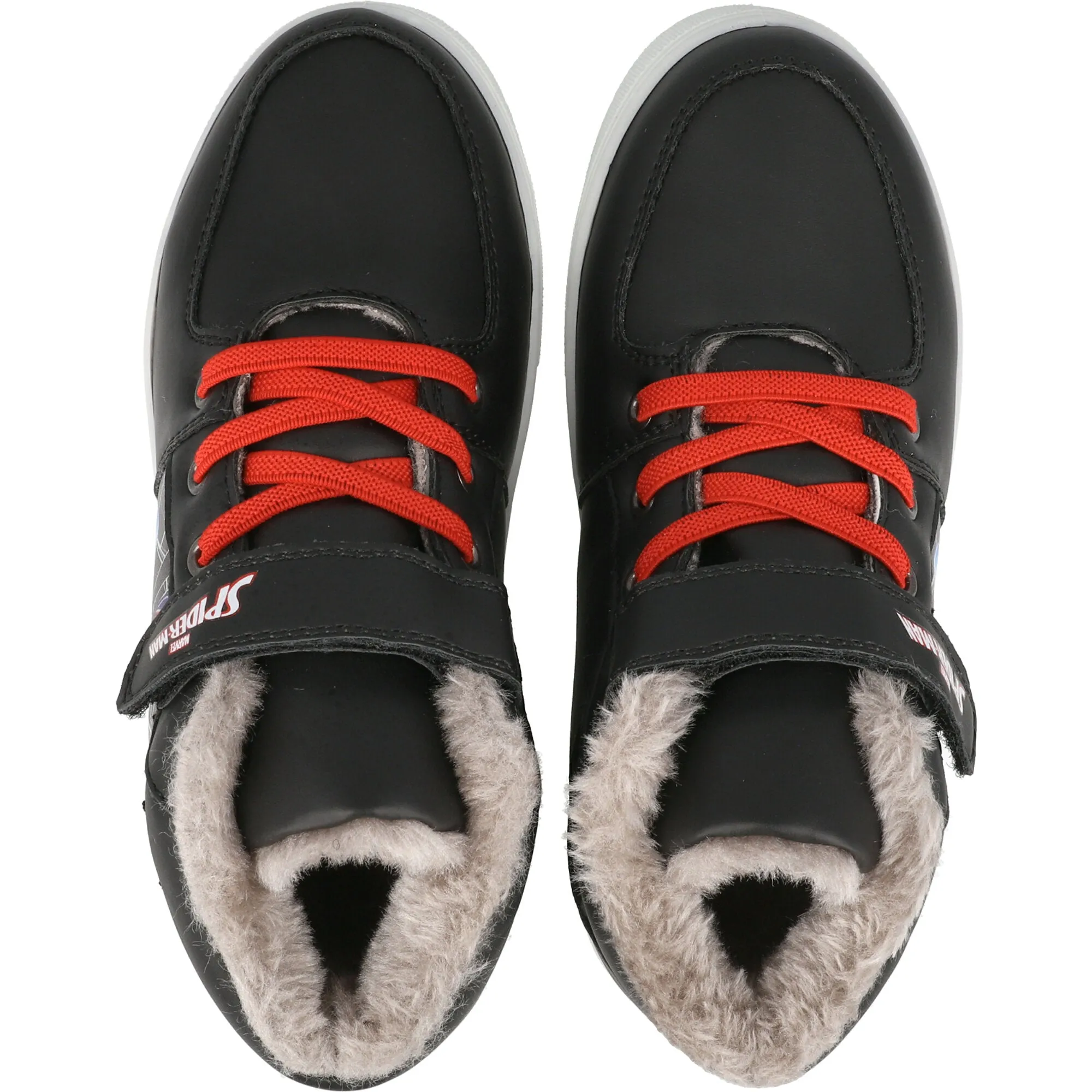 Spider-Man Black High Tops Kids Boots