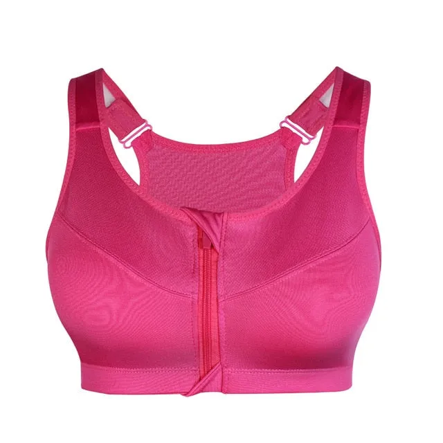 Sport bh grote maat | XL - 5XL | bh met voorsluiting grote cup