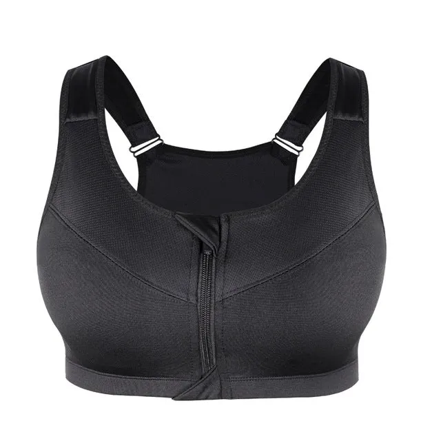 Sport bh grote maat | XL - 5XL | bh met voorsluiting grote cup