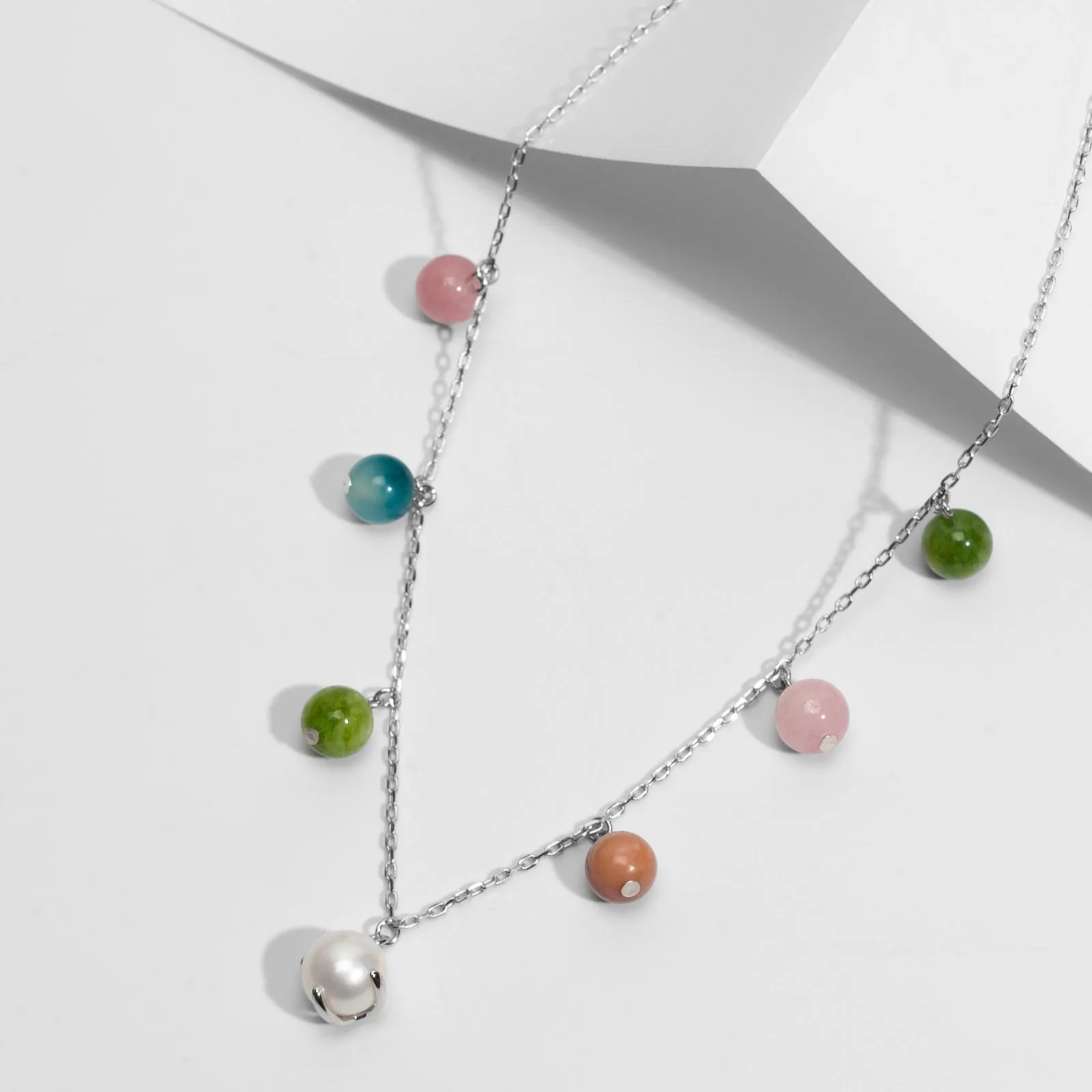 STARBURST GLEAM PEARL NECKLACE
