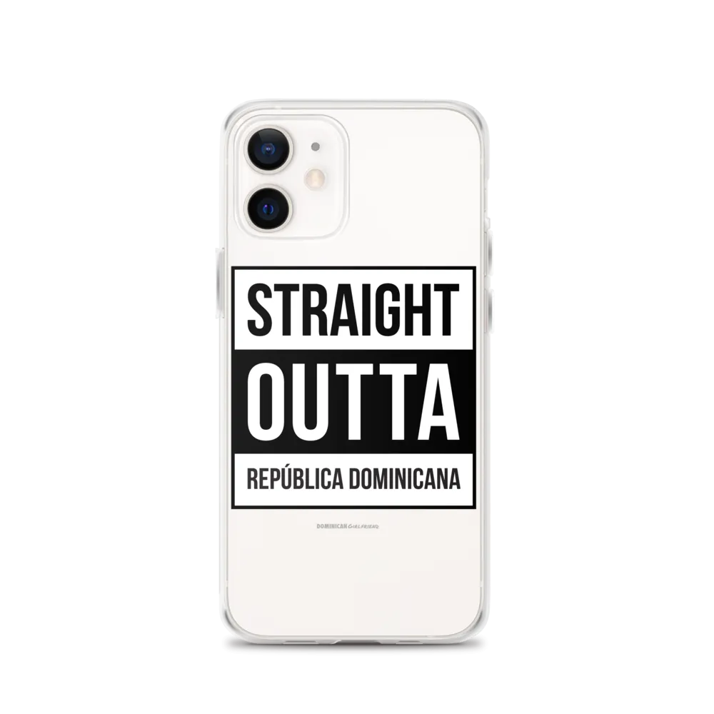 Straight Outta República Dominicana iPhone Case