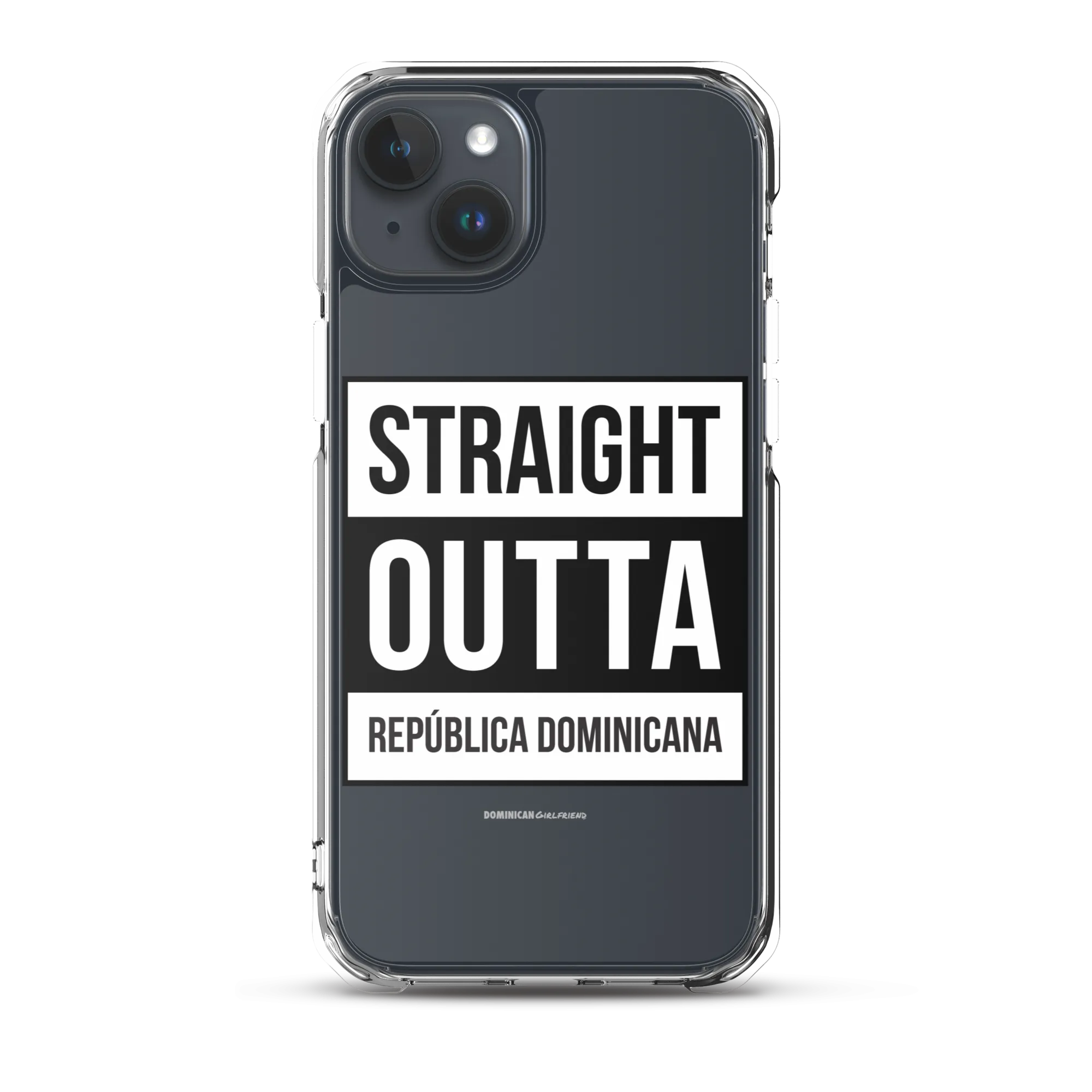 Straight Outta República Dominicana iPhone Case