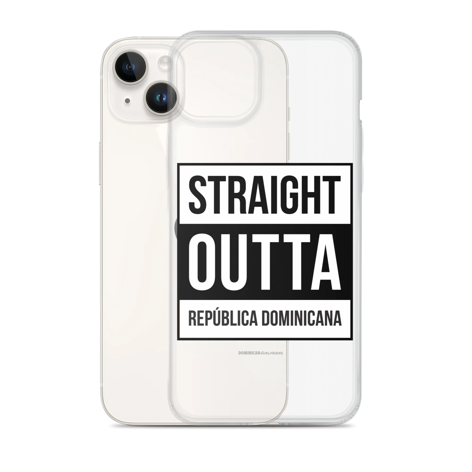 Straight Outta República Dominicana iPhone Case