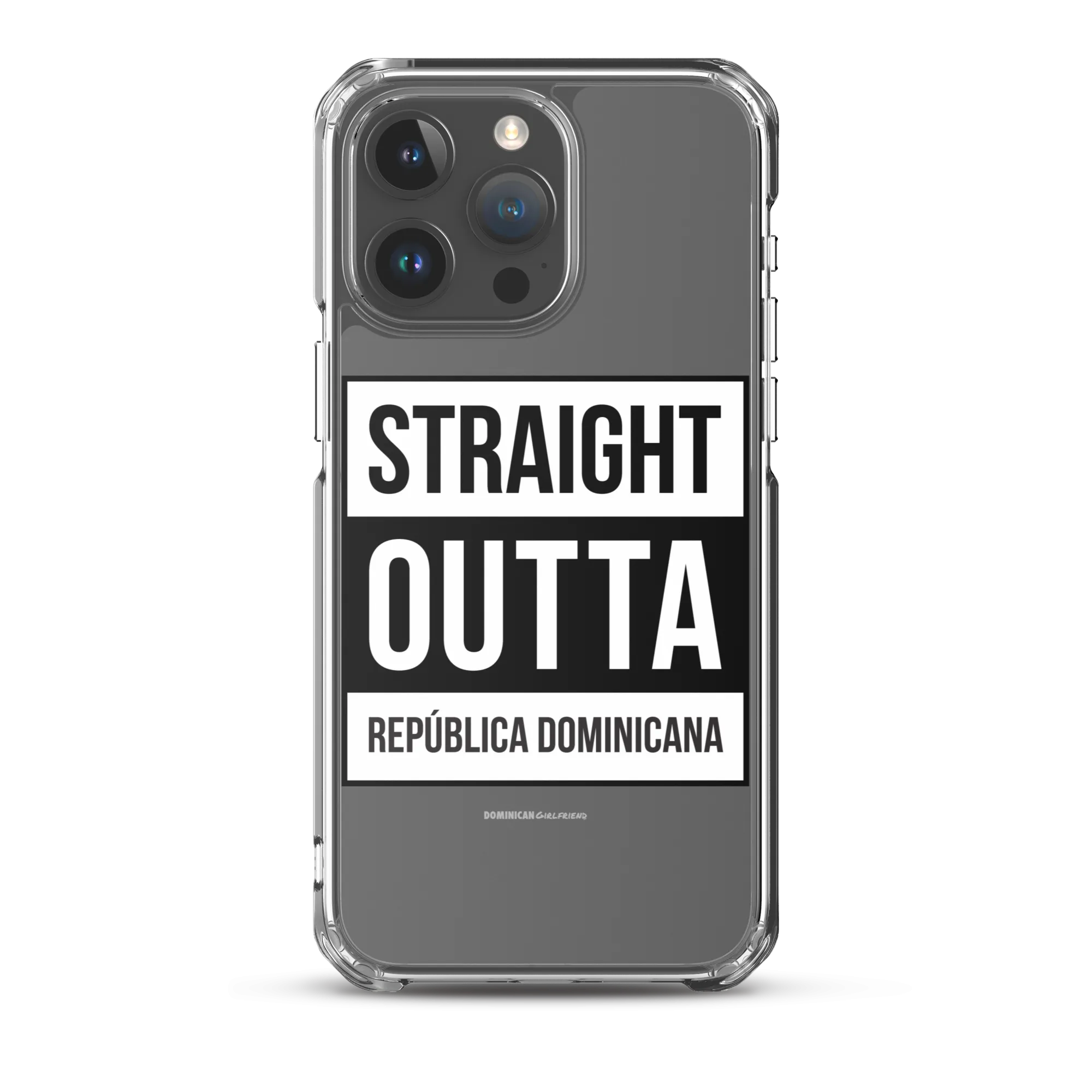 Straight Outta República Dominicana iPhone Case