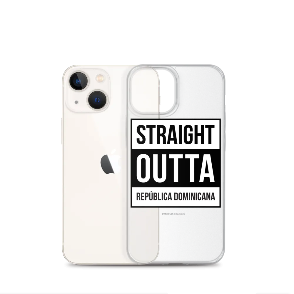 Straight Outta República Dominicana iPhone Case