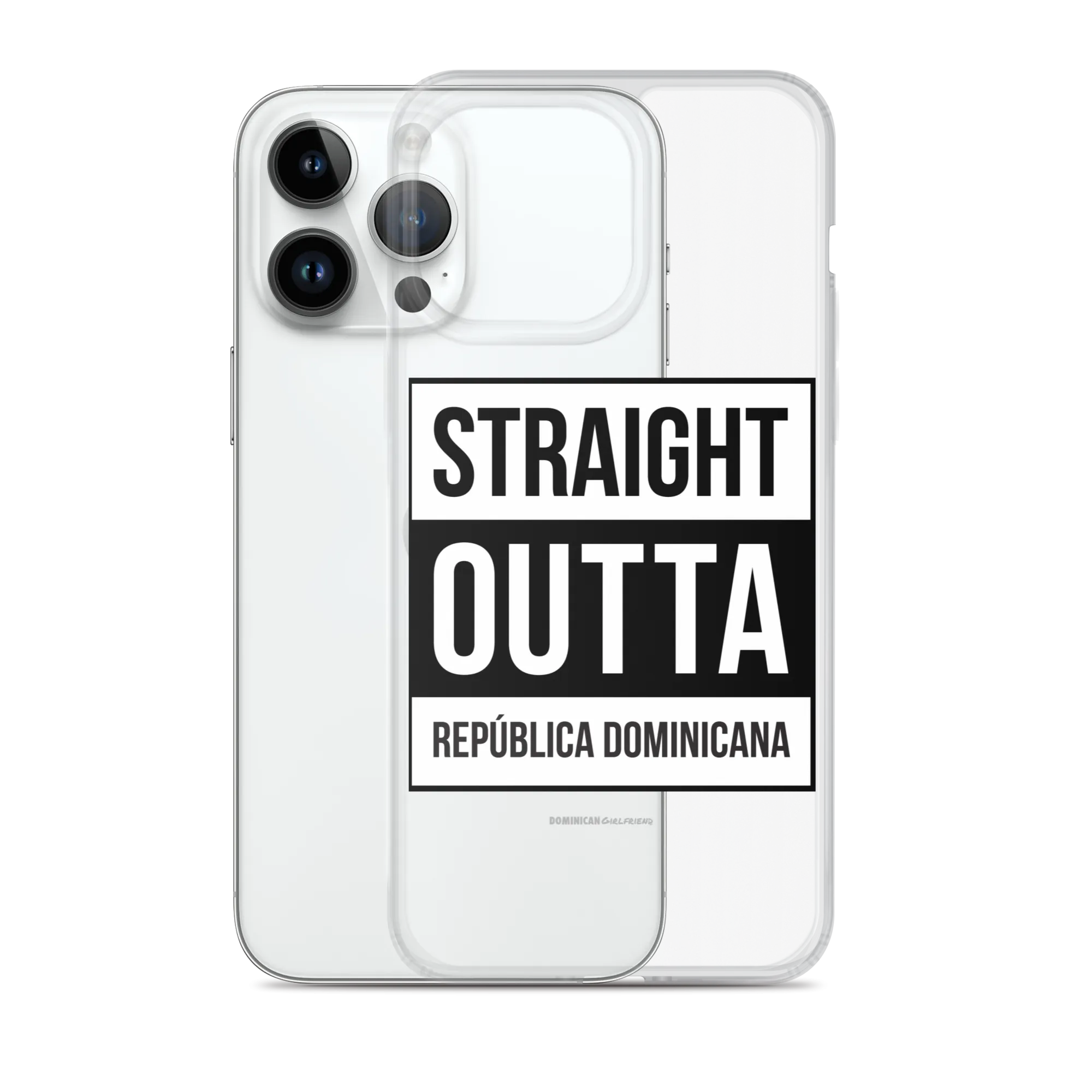 Straight Outta República Dominicana iPhone Case