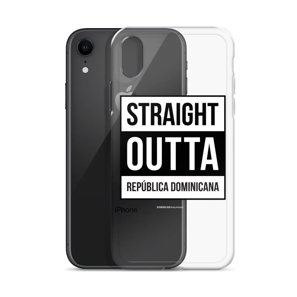 Straight Outta República Dominicana iPhone Case