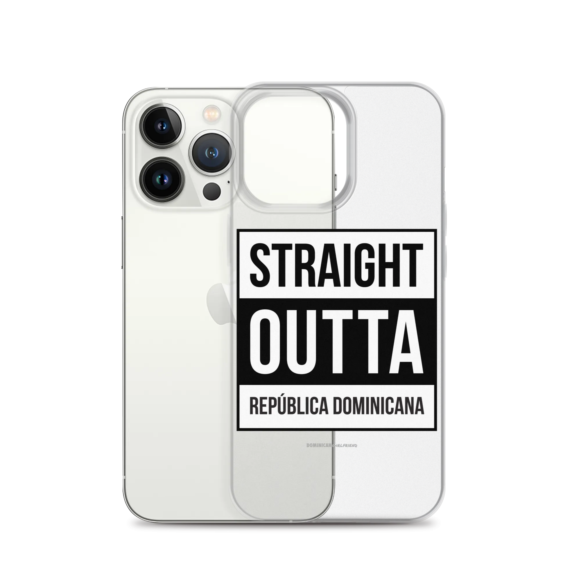 Straight Outta República Dominicana iPhone Case