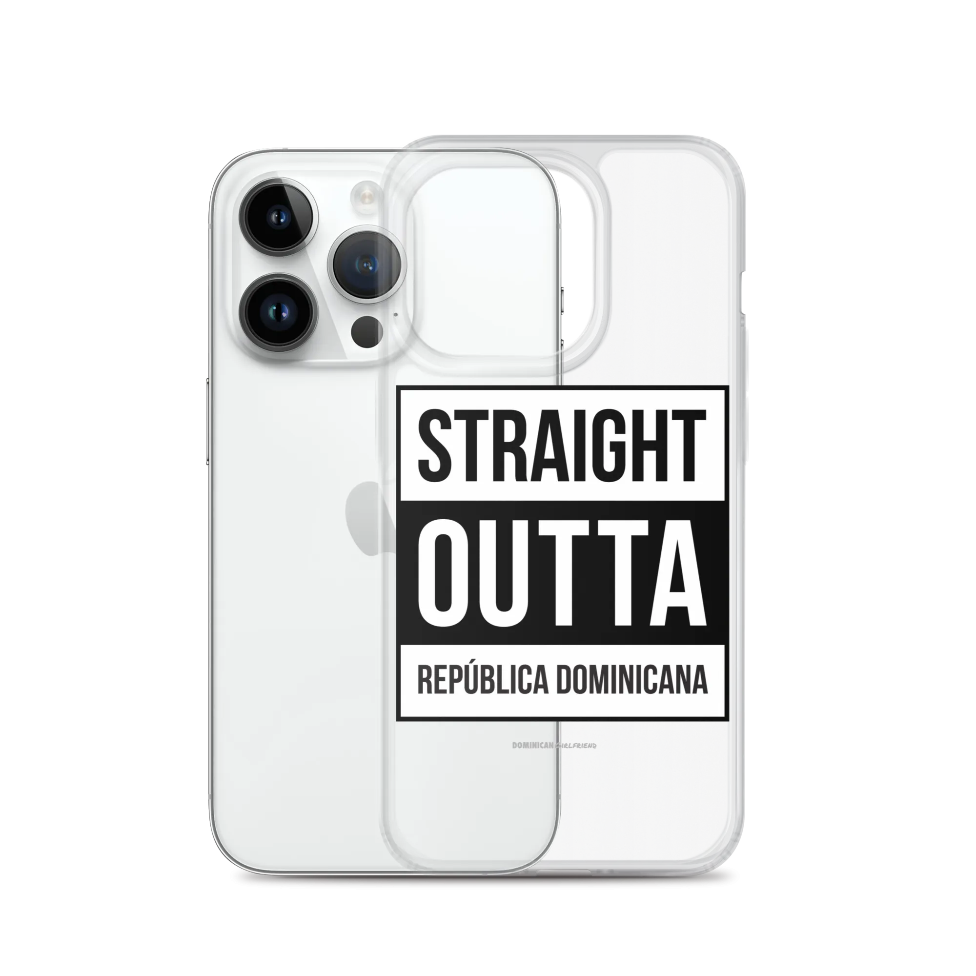 Straight Outta República Dominicana iPhone Case