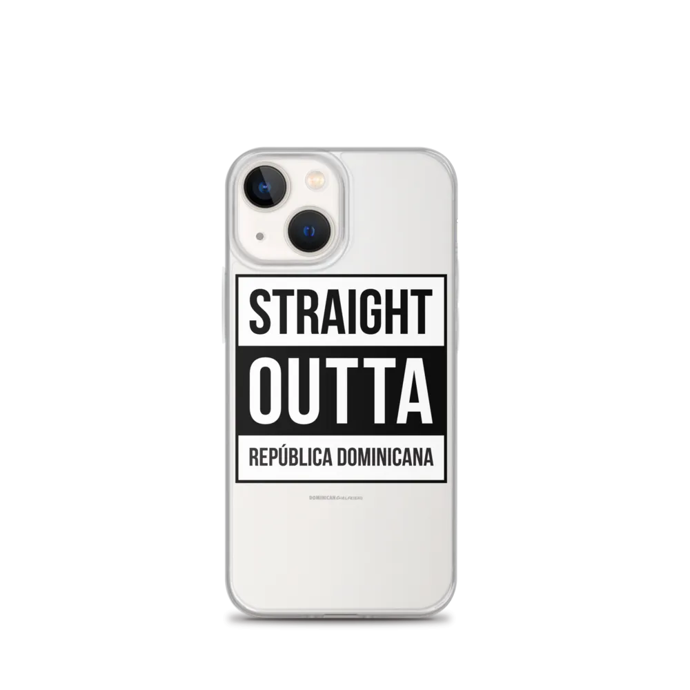 Straight Outta República Dominicana iPhone Case