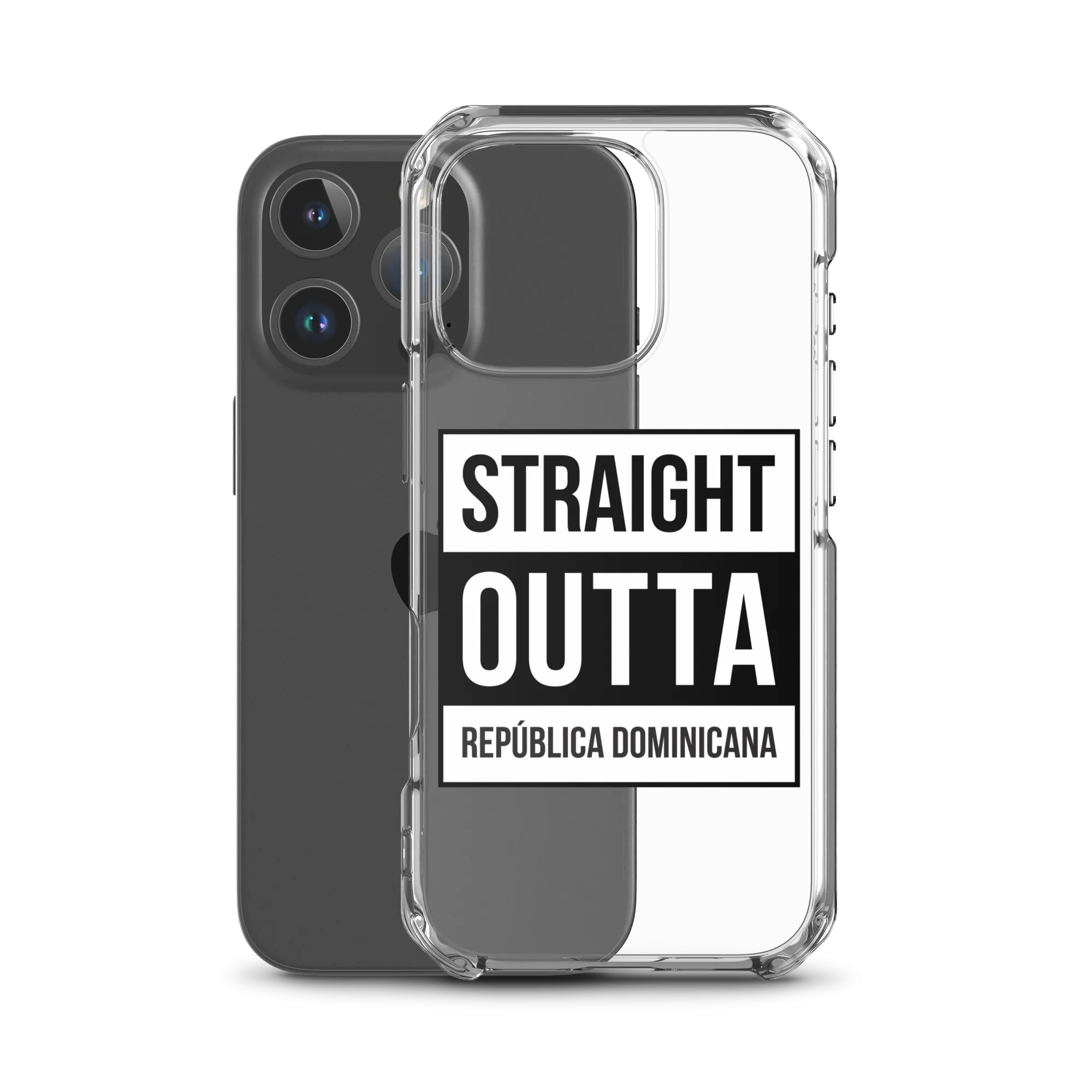Straight Outta República Dominicana iPhone Case