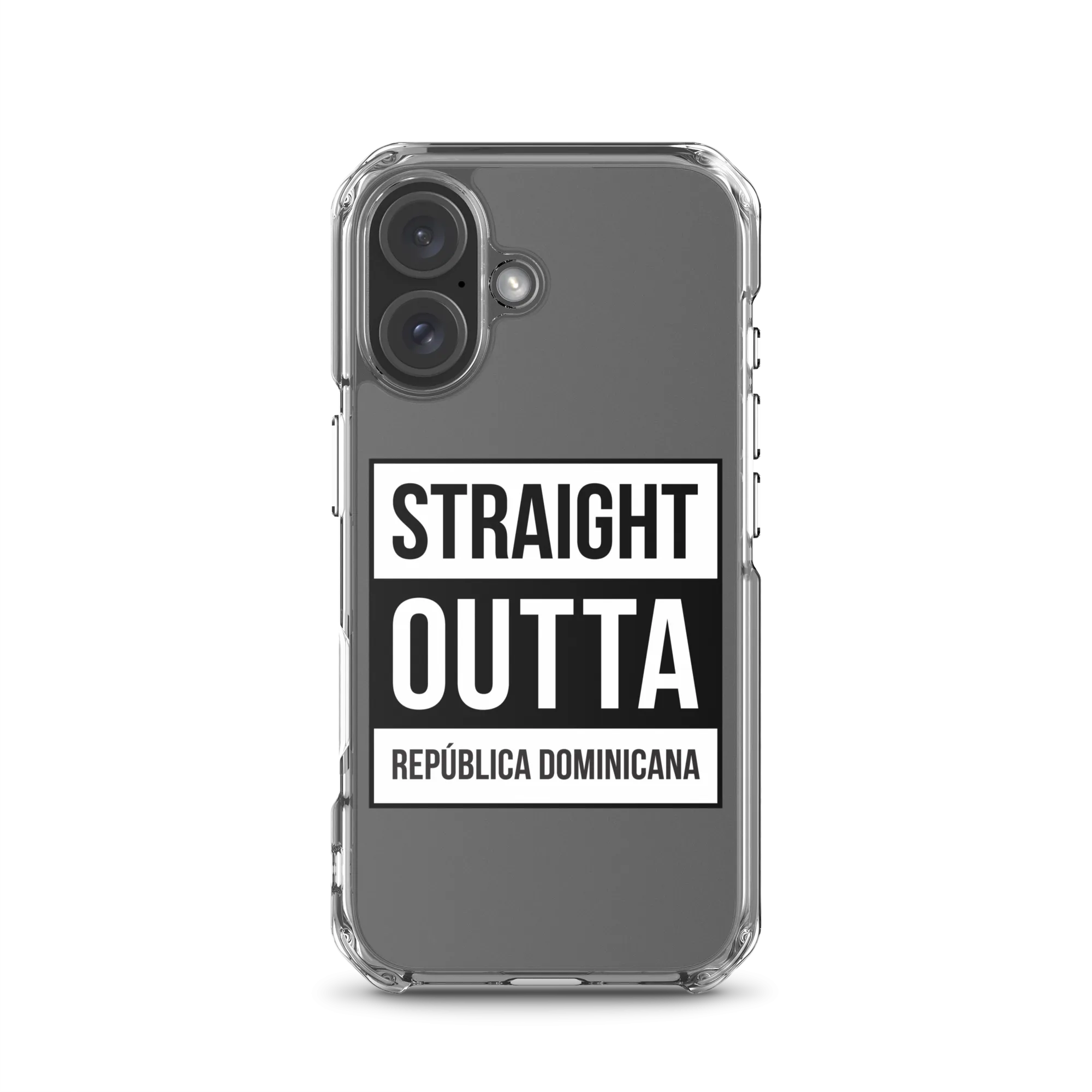 Straight Outta República Dominicana iPhone Case