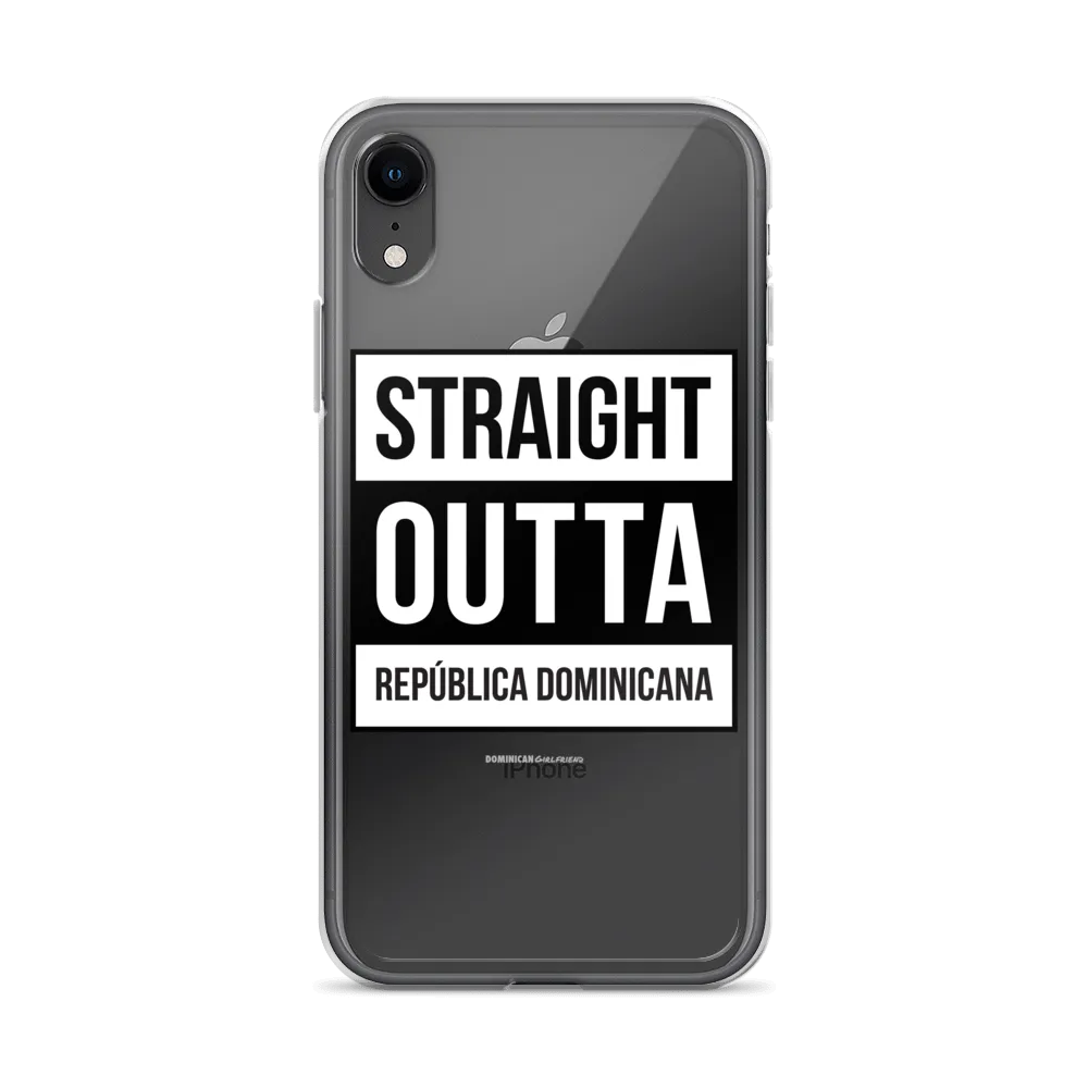 Straight Outta República Dominicana iPhone Case