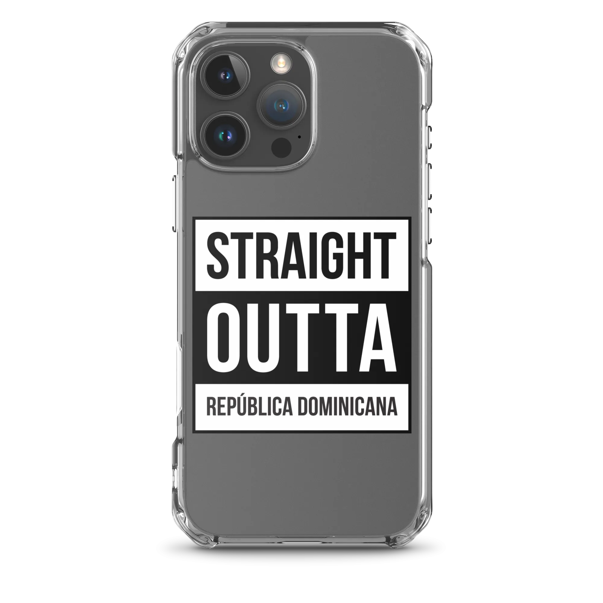 Straight Outta República Dominicana iPhone Case