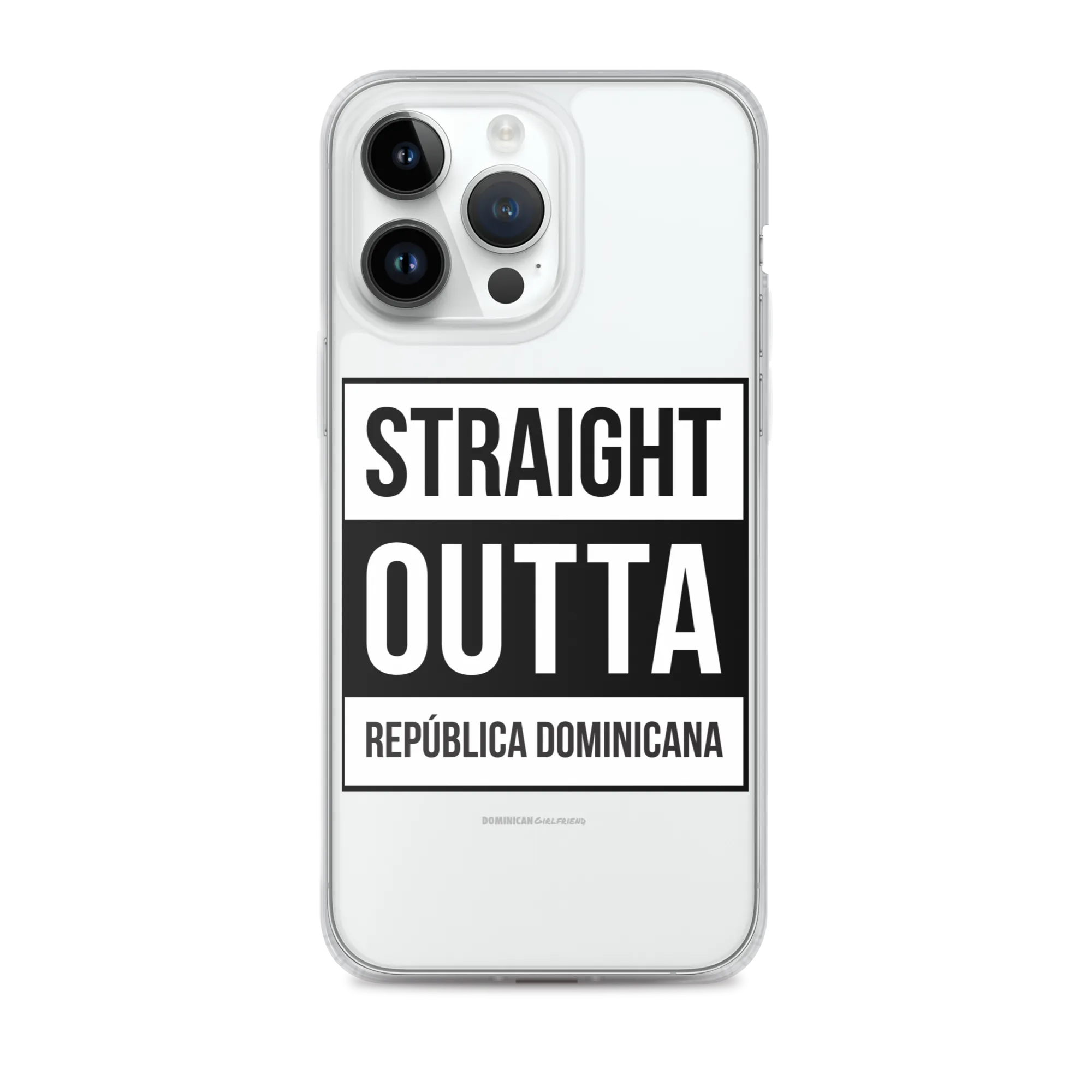 Straight Outta República Dominicana iPhone Case