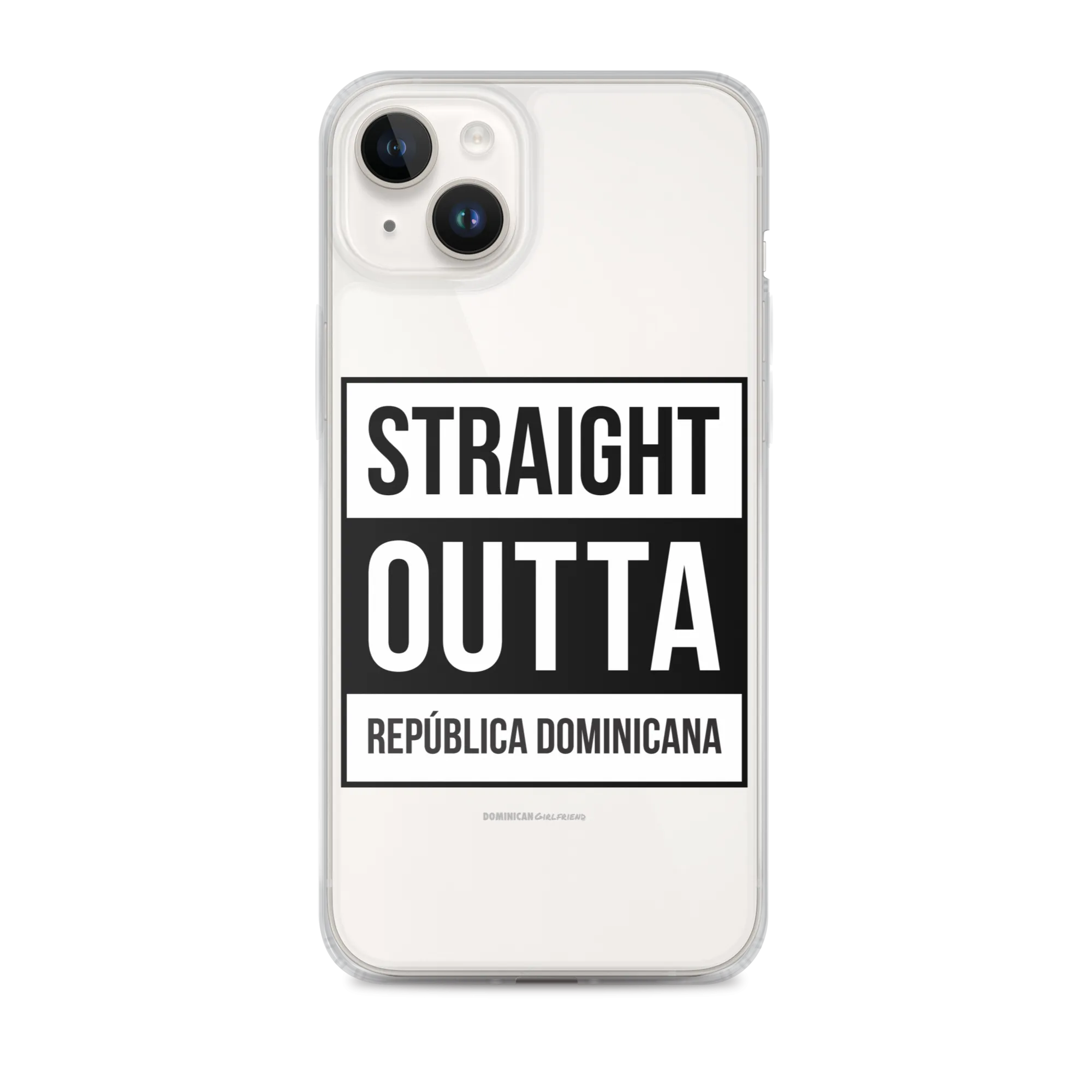 Straight Outta República Dominicana iPhone Case