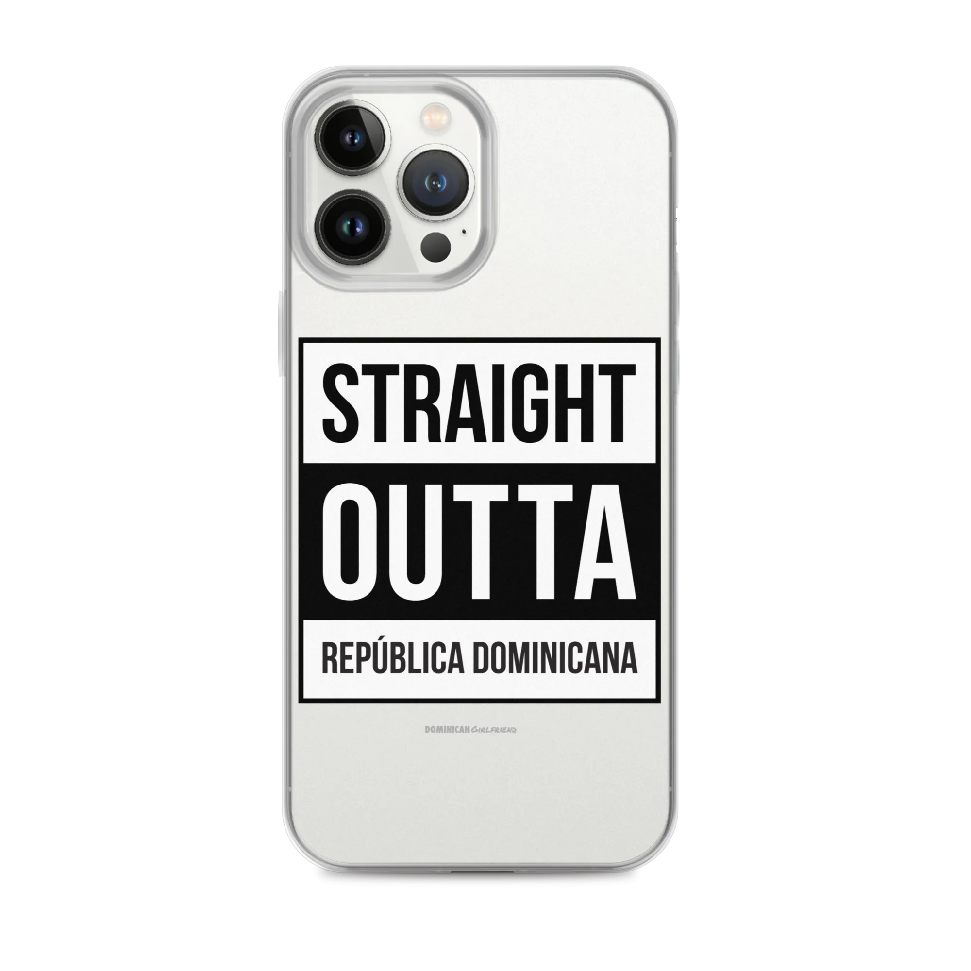 Straight Outta República Dominicana iPhone Case