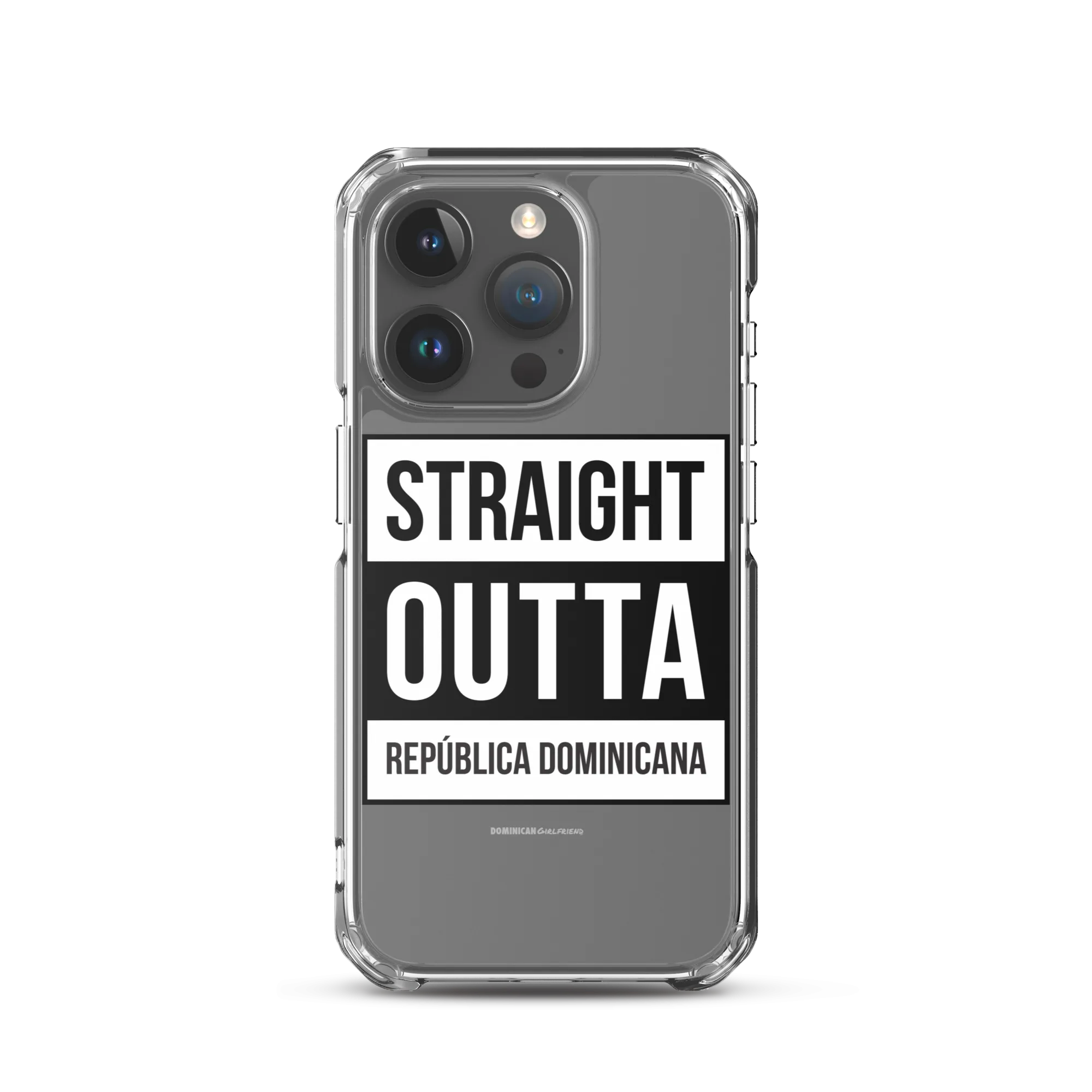 Straight Outta República Dominicana iPhone Case