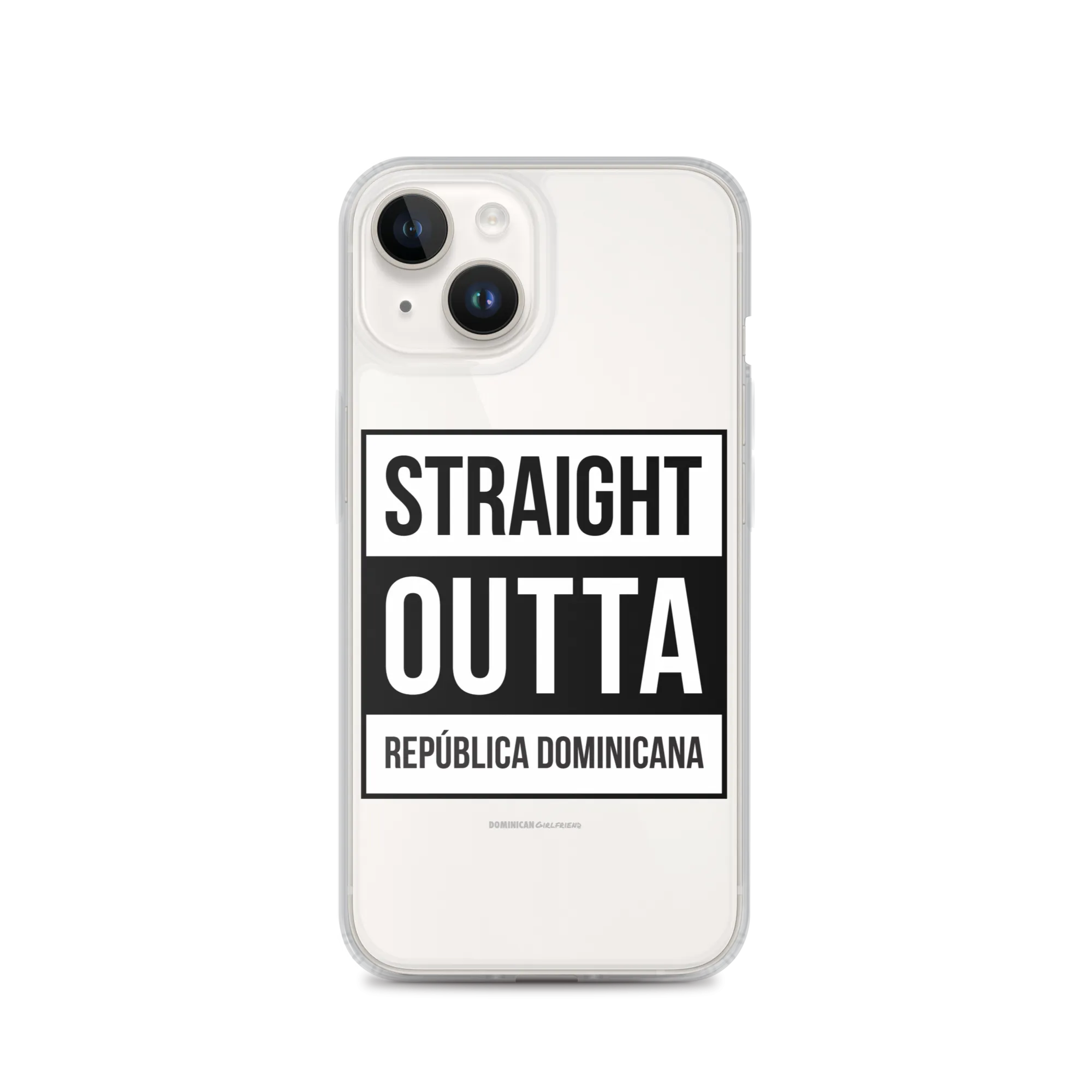 Straight Outta República Dominicana iPhone Case