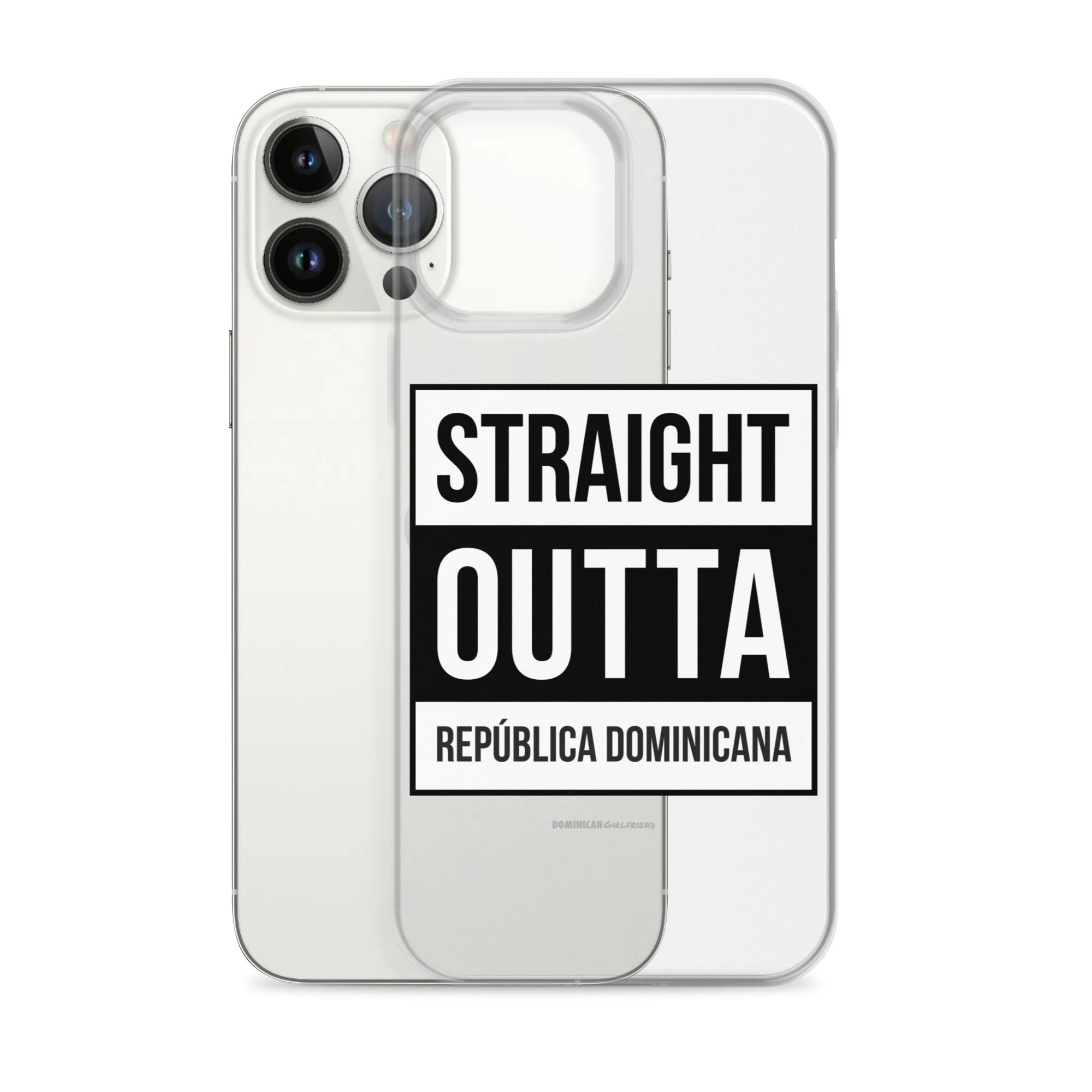 Straight Outta República Dominicana iPhone Case