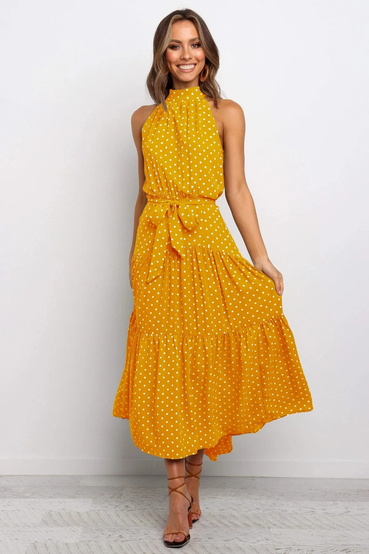 Summer Polka Dress