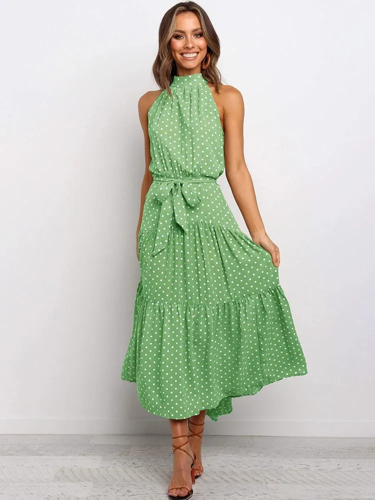 Summer Polka Dress