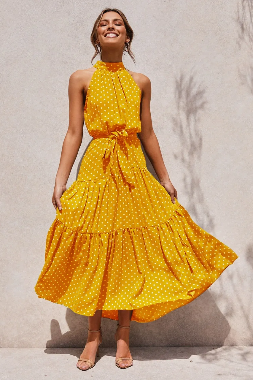 Summer Polka Dress