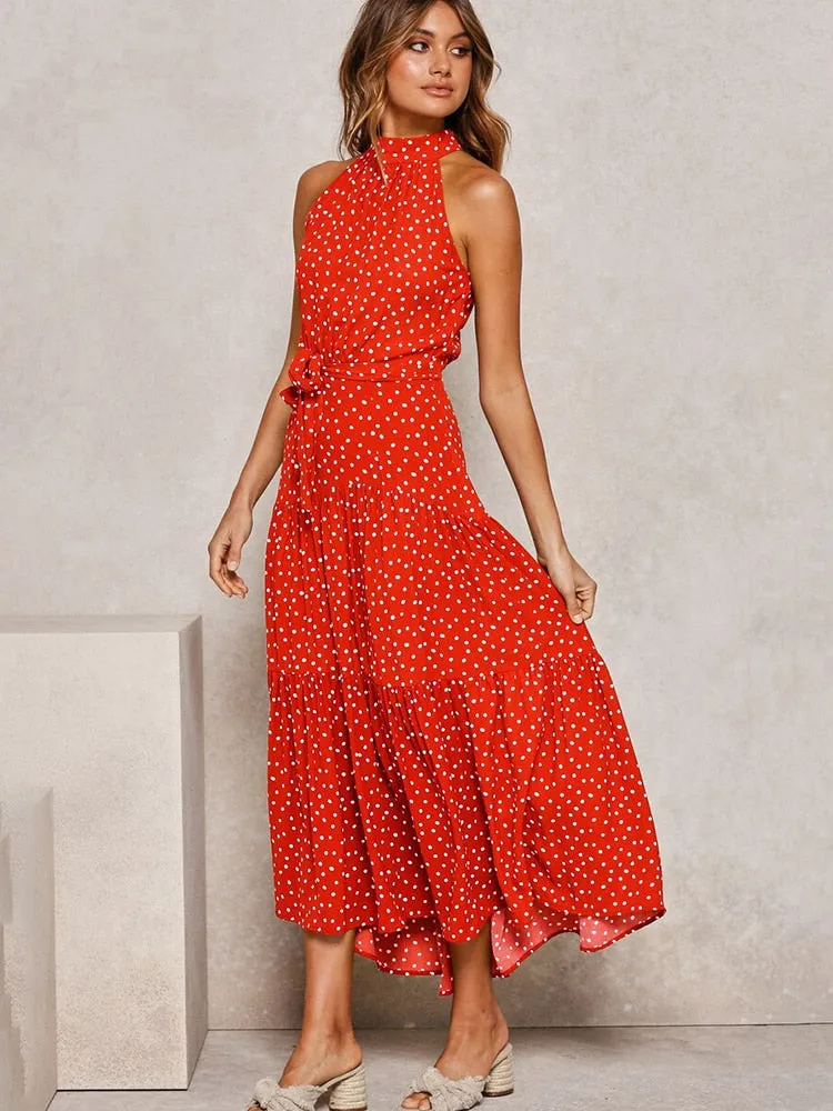 Summer Polka Dress