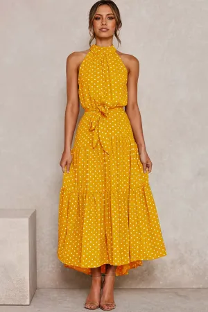 Summer Polka Dress