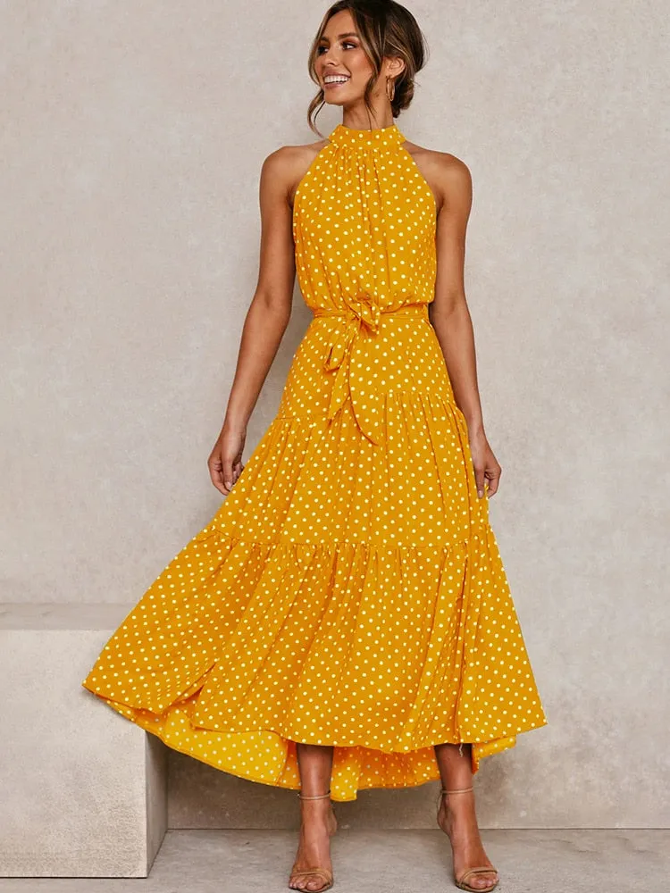 Summer Polka Dress