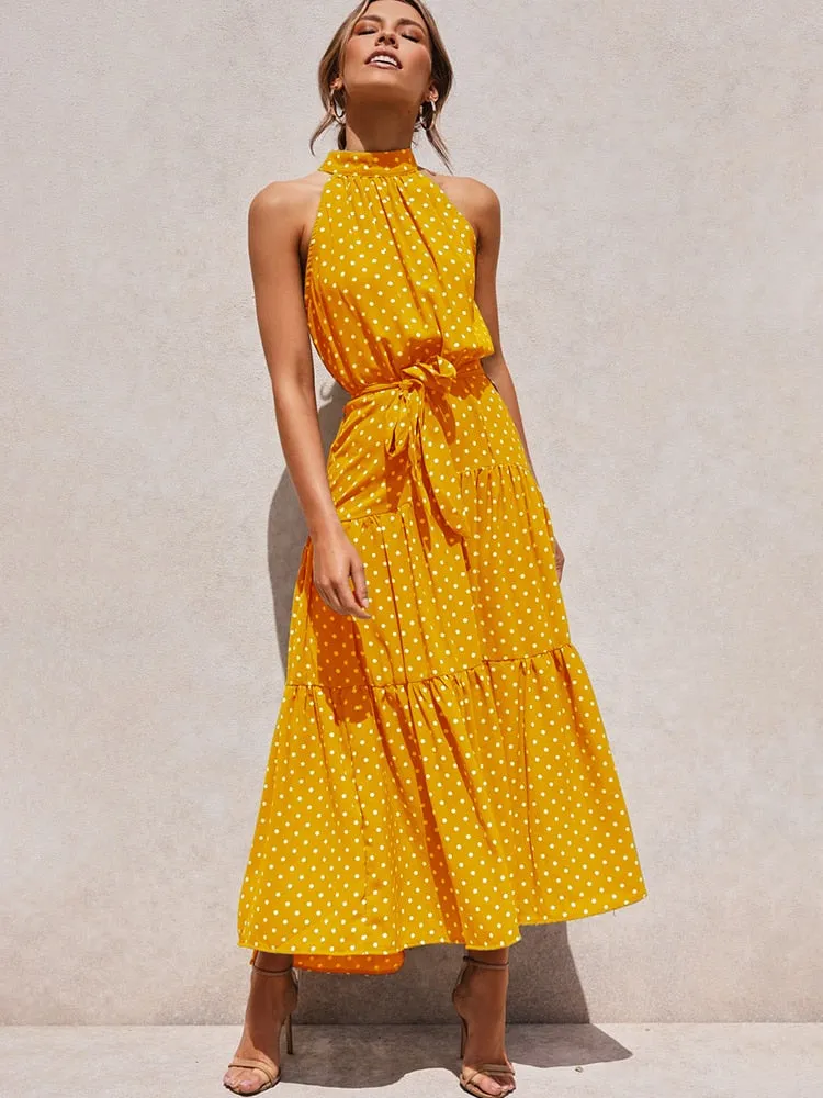 Summer Polka Dress