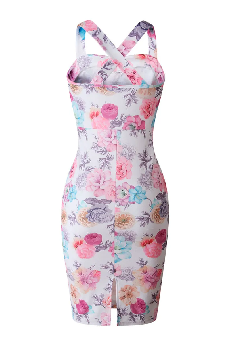 Sweeheart Floral Dress