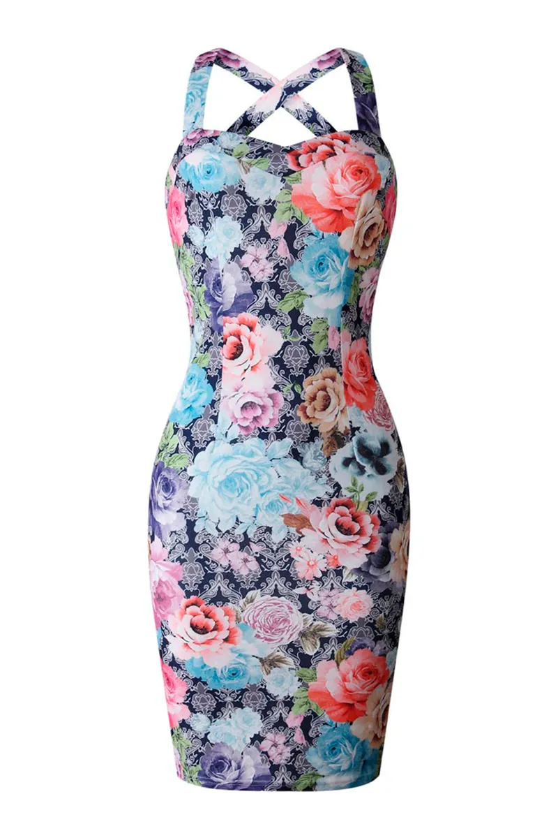 Sweeheart Floral Dress