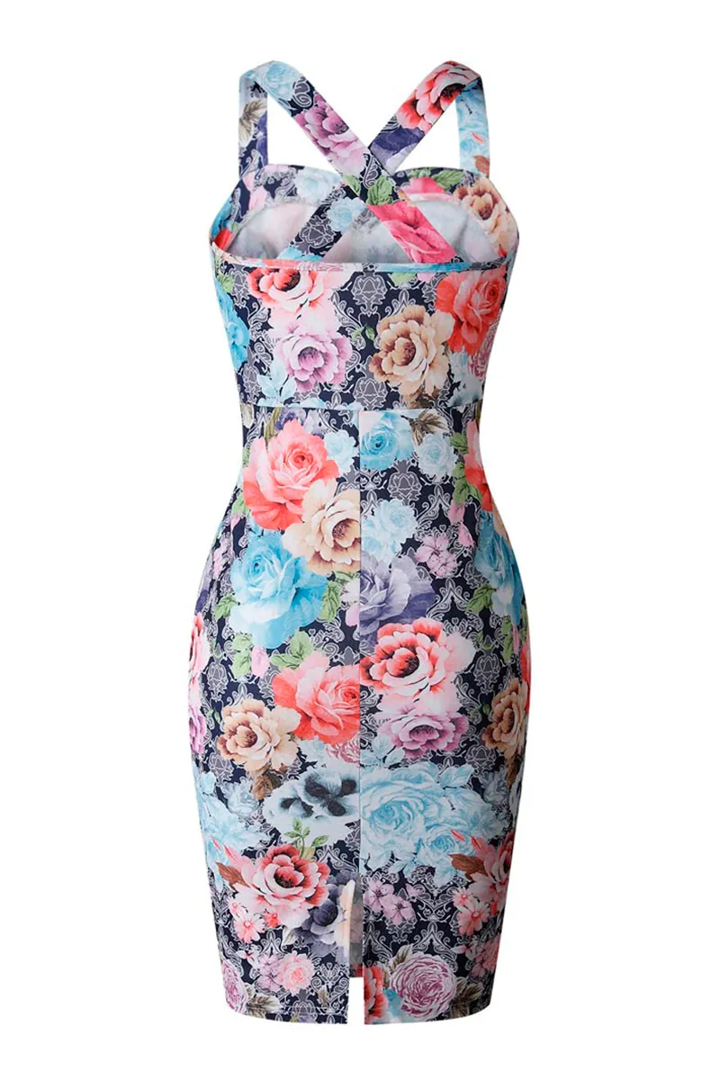 Sweeheart Floral Dress