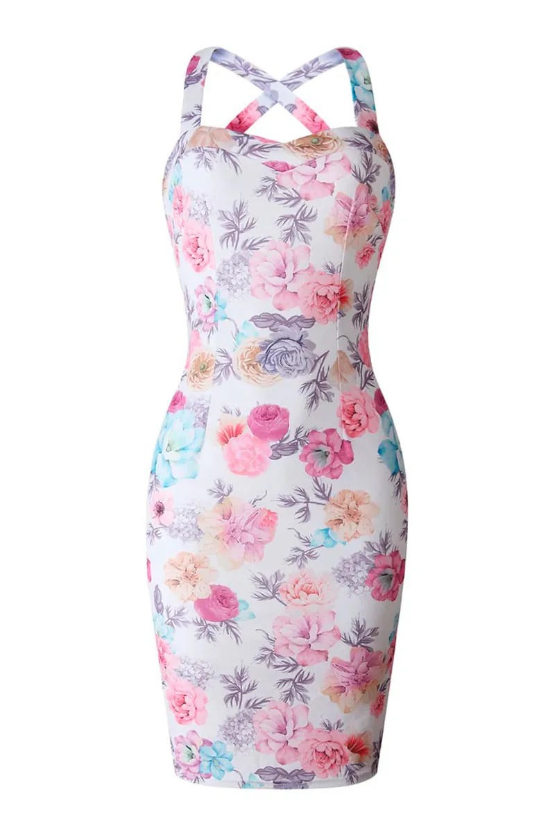 Sweeheart Floral Dress