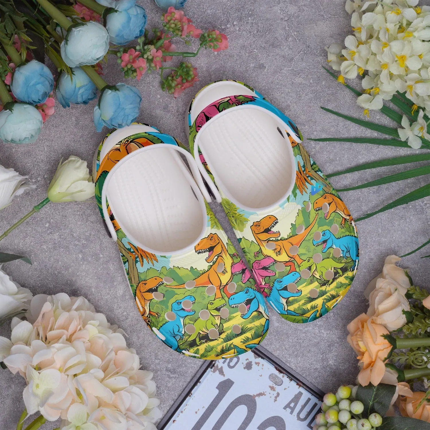 T-Rex Kids Rok-Clogs
