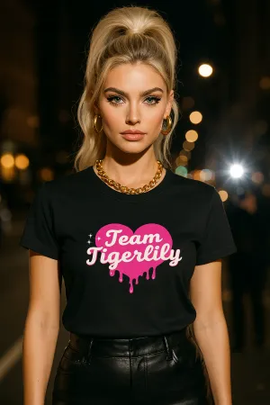 TEAM TIGERLILY shirt | black