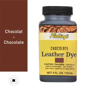 Teinture pour cuir FIEBING'S Leather dye - CHOCOLAT / CHOCOLATE