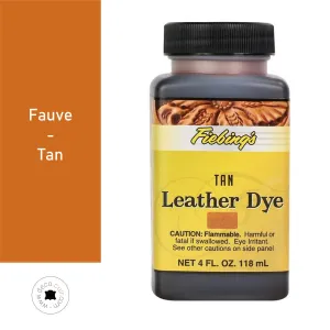 Teinture pour cuir FIEBING'S Leather dye - FAUVE / TAN