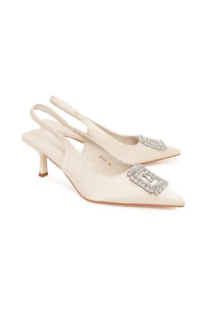 Tiffany Heels - Off White