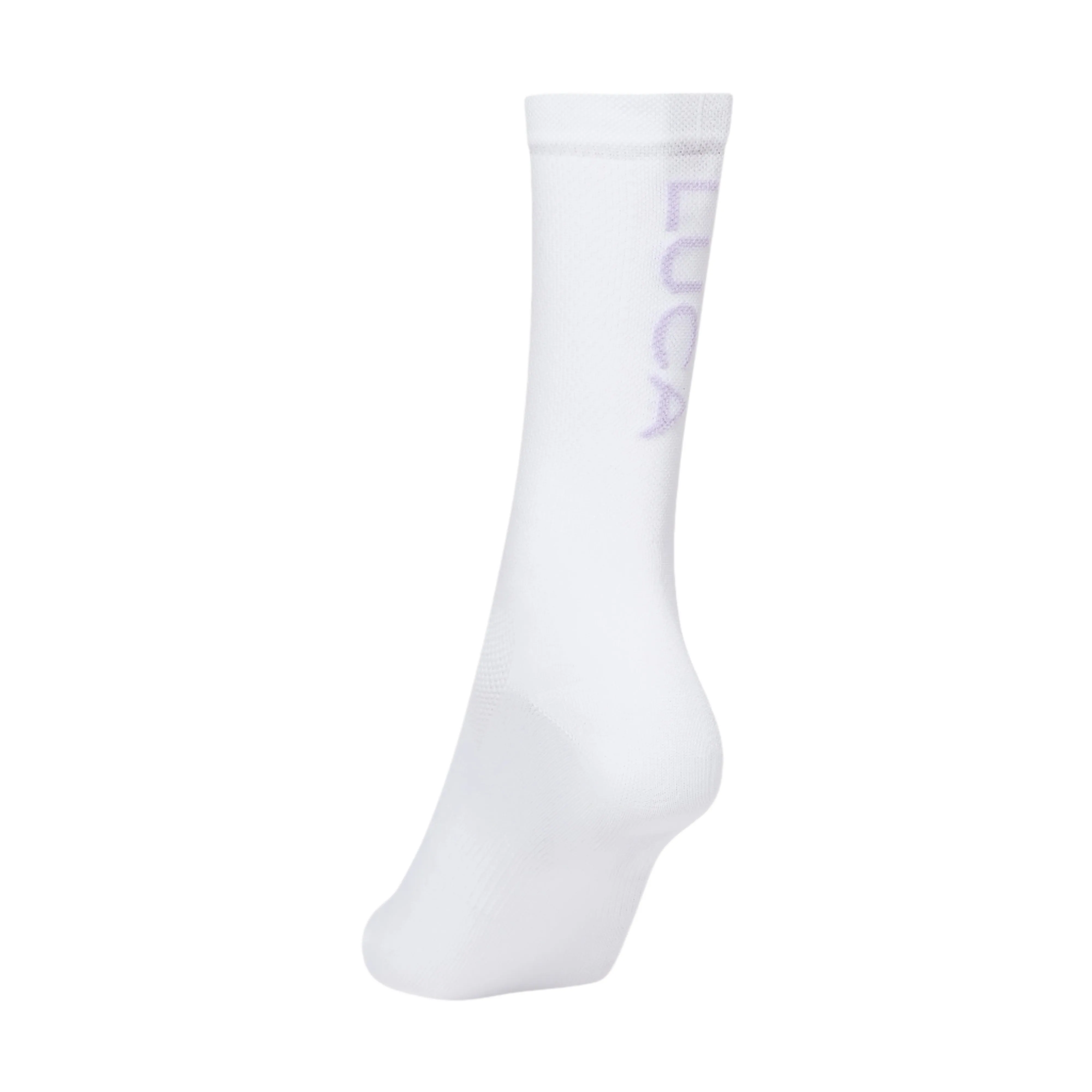 Traction Socks - White & Lilac