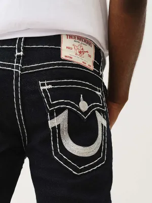 True Religion Super T Billy Bootcut Blue Mid Rise Washed Jeans