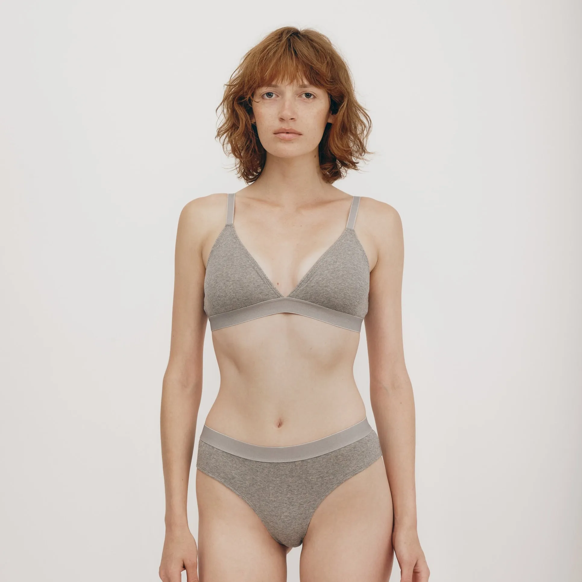 True Rib Triangle Bra
