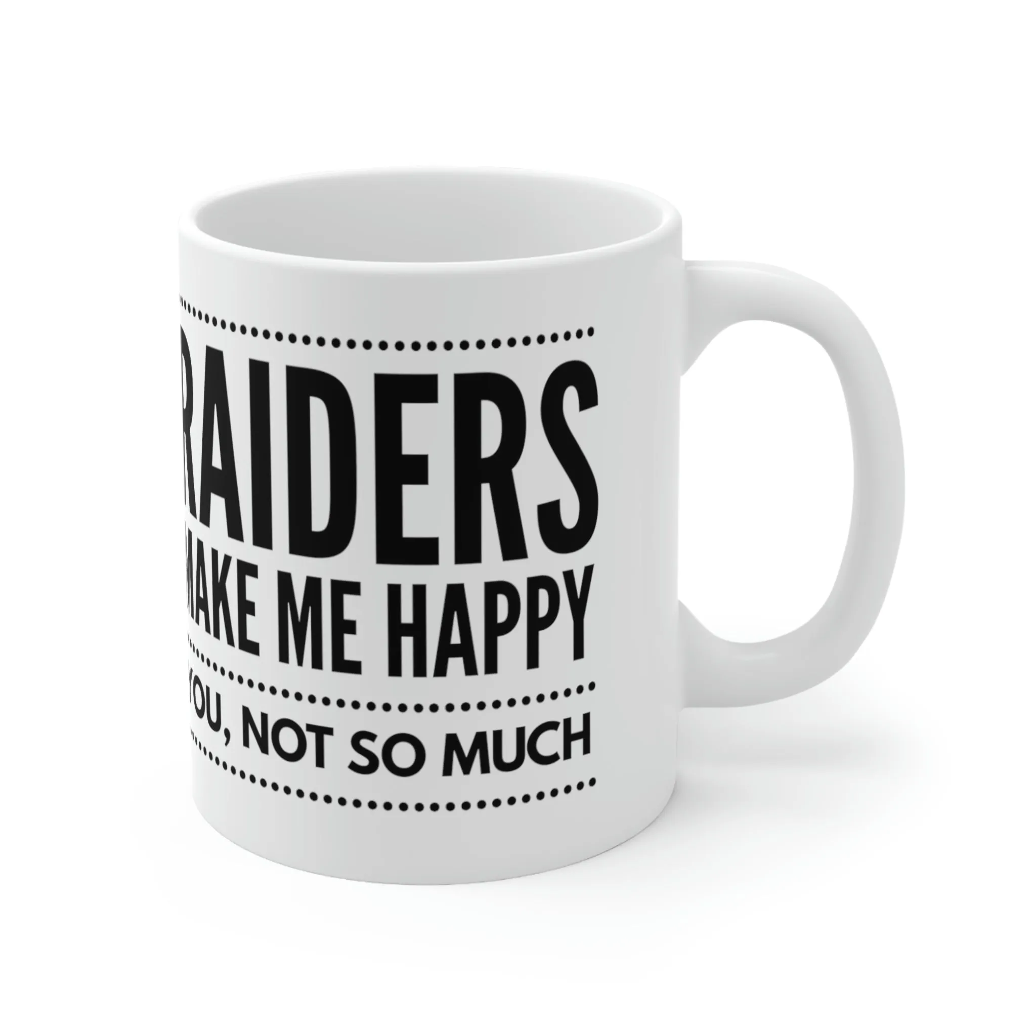White Raiders Coffee Mug 11oz, 15oz