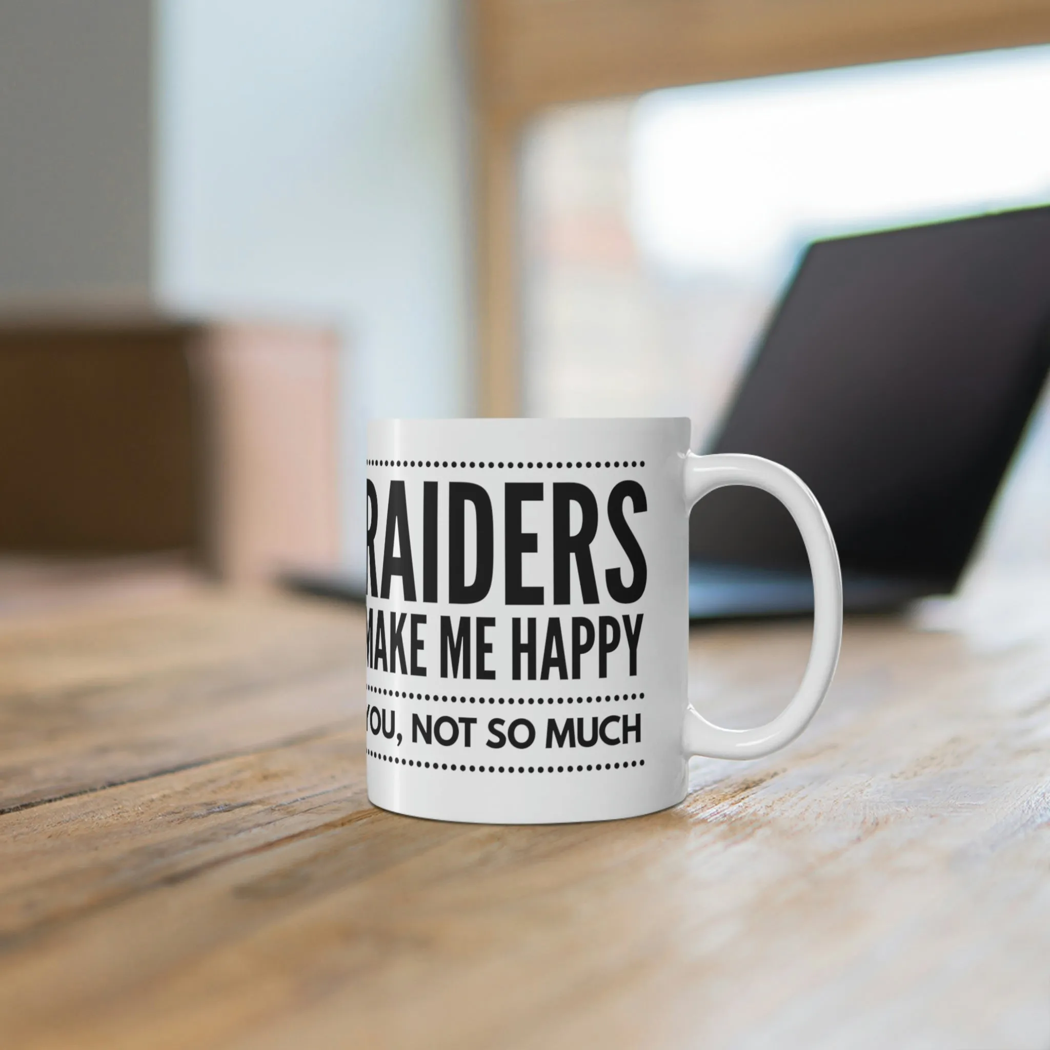 White Raiders Coffee Mug 11oz, 15oz