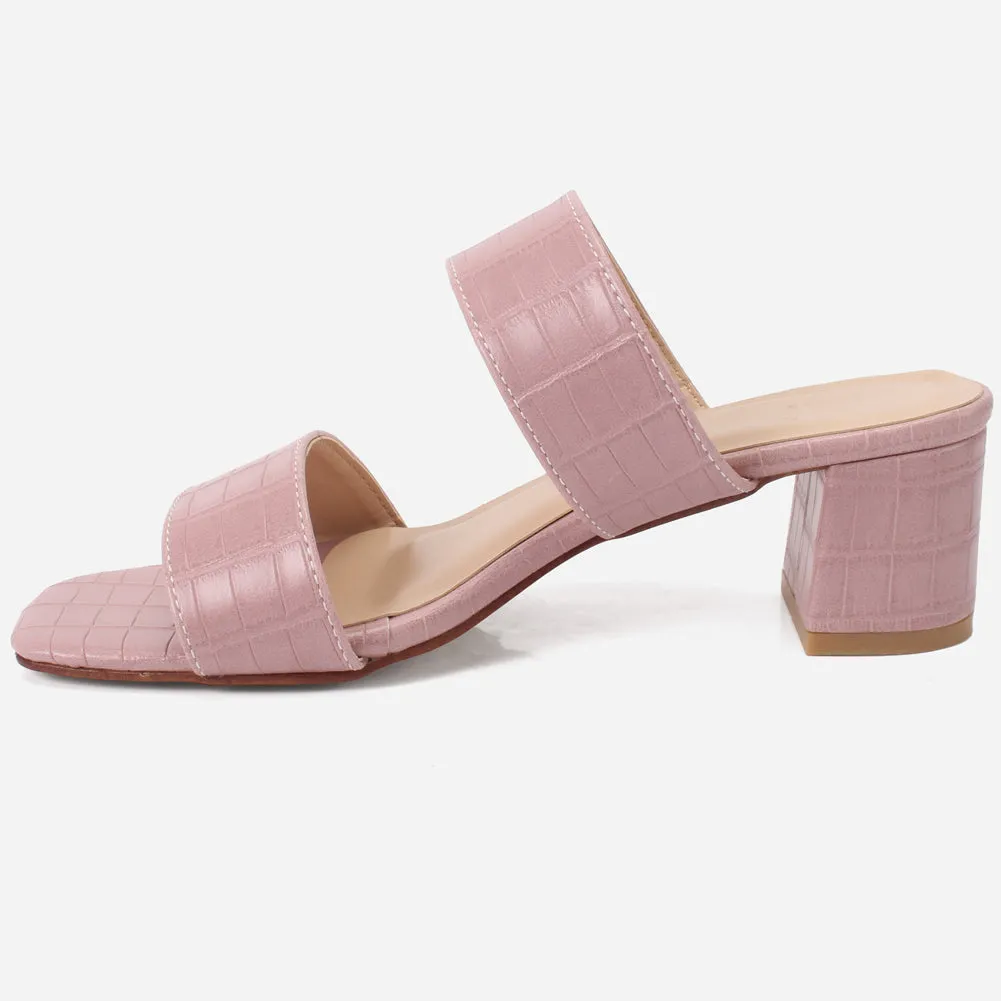 Women's "GEFA" Textured Strappy Slide-In Shoes